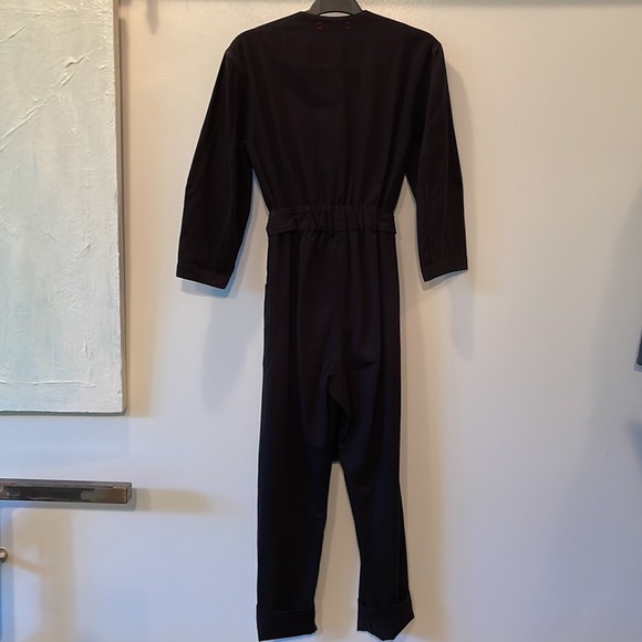 Xirena V-Neck Jumpsuit XS black - Picture 3 of 4